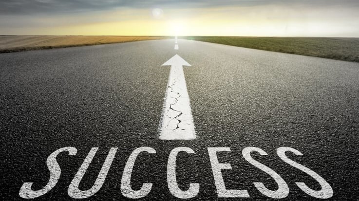 road to success